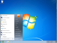 Default Windows Desktop and Start Menu - Click To Enlarge