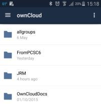 OwnCloud Android App - Click To Enlarge